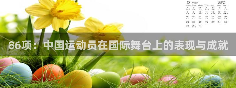 86项：中国运动员在国际舞台上的表现与成就
