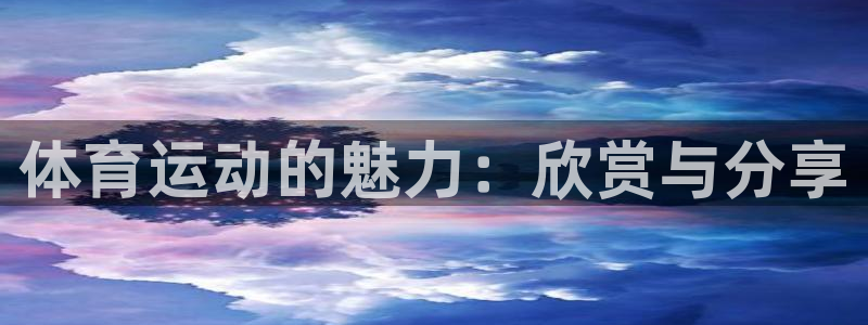 体育运动的魅力：欣赏与分享